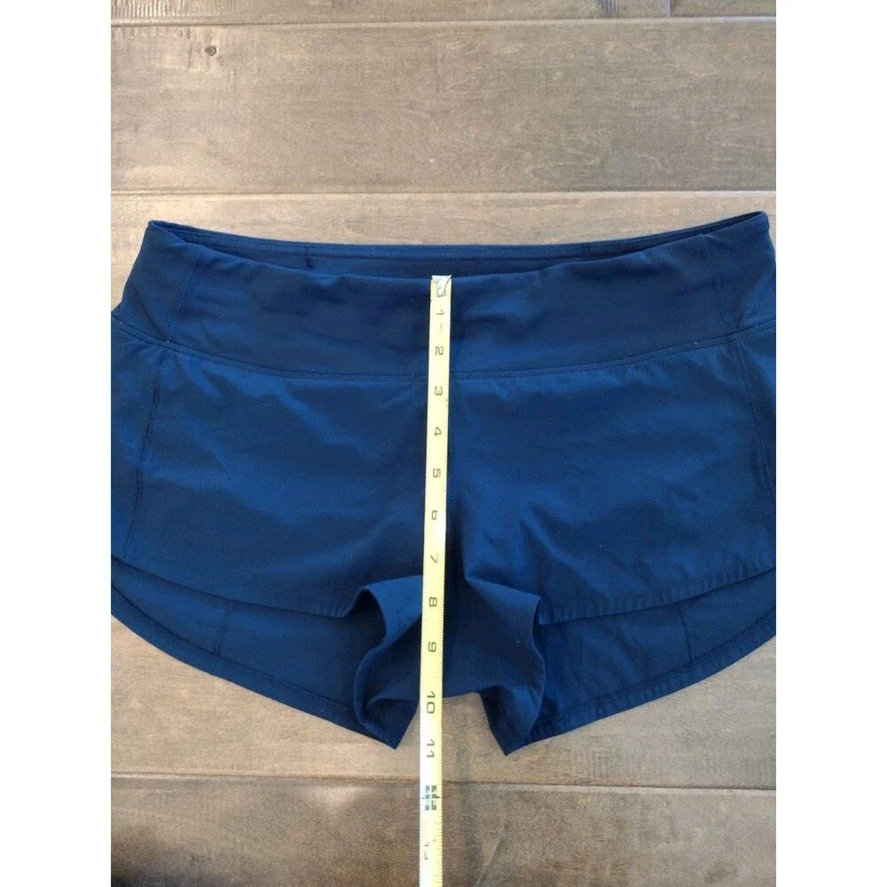LULULEMON Women's EEUC Speed Up navy blue LR Low Rise 2.5